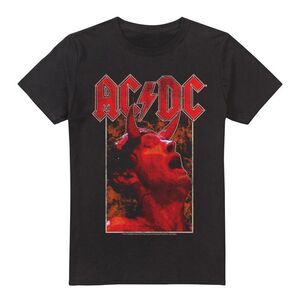 AC/DC Mens Horns T-Shirt / Black